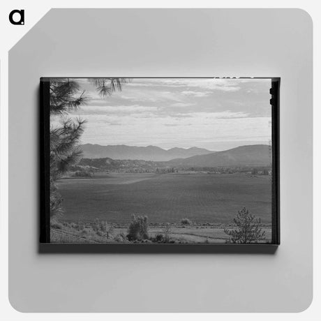 アートパネル-Fertile Mountain Valley
 - ラッセル リー Canvas.