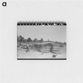 アートメモ帳-Pinon Poles, Pie Town
 - ラッセル リー Memo.