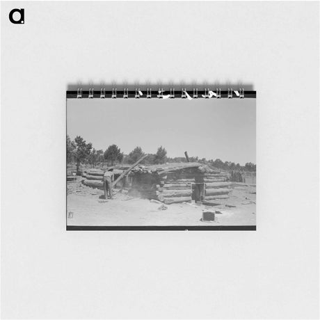 アートメモ帳-Pinon Poles, Pie Town
 - ラッセル リー Memo.