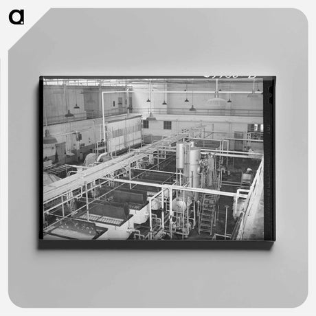 アートパネル-Dairymen's Cooperative Creamery
 - ラッセル リー Canvas.