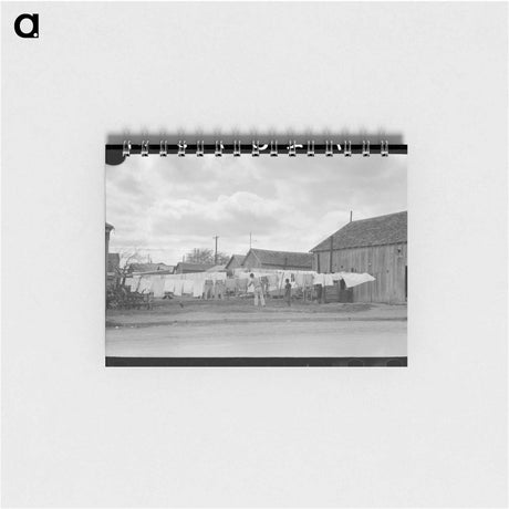 アートメモ帳-Mexican Day Laborers' Housing
 - ラッセル リー Memo.