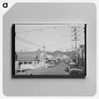 アートパネル-Seaside Beach Street
 - ラッセル リー Canvas.