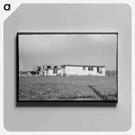 アートパネル-Jersey Homesteads Dwelling
 - ラッセル リー Canvas.