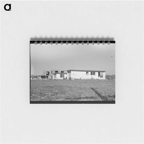 アートメモ帳-Jersey Homesteads Dwelling
 - ラッセル リー Memo.