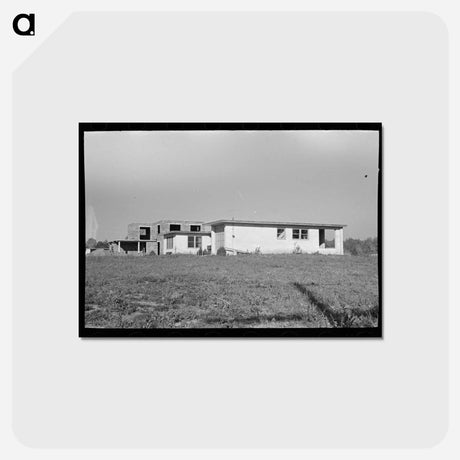 アートポストカード-Jersey Homesteads Dwelling
 - ラッセル リー Postcard.