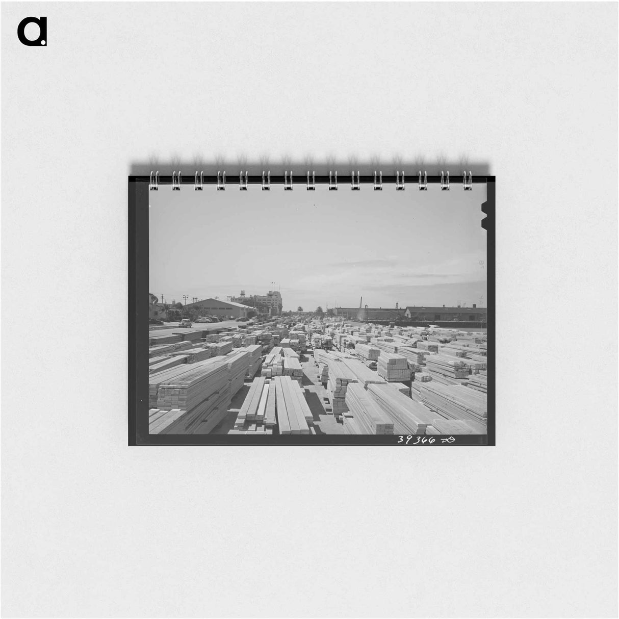 アートメモ帳-Lumber Along Pacific Highway
 - ラッセル リー Memo.