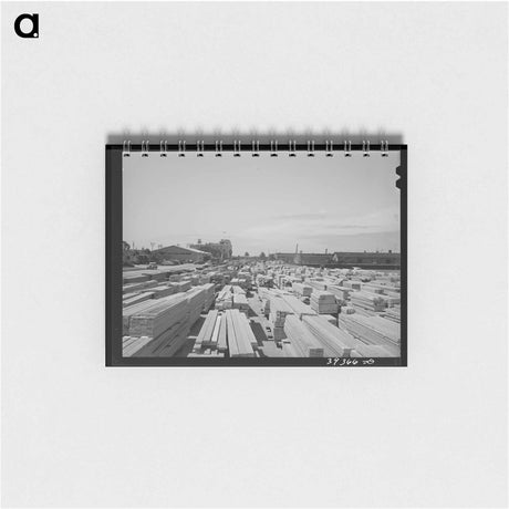 アートメモ帳-Lumber Along Pacific Highway
 - ラッセル リー Memo.