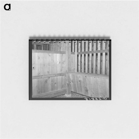 アートメモ帳-Barn Stall Interior
 - ラッセル リー Memo.