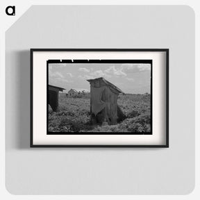 アートポスター-Sharecropper Privy
 - ラッセル リー Poster.