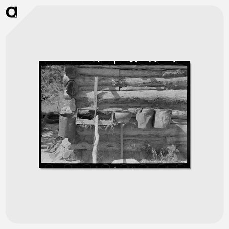 アートポストカード-White Farmer's Window
 - ラッセル リー Postcard.