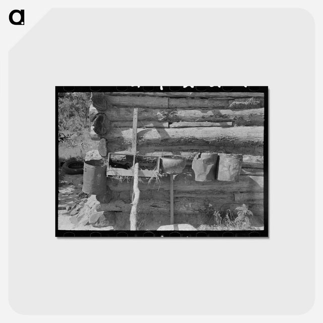 アートポストカード-White Farmer's Window
 - ラッセル リー Postcard.