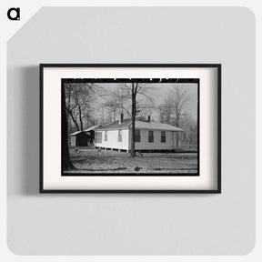 アートポスター-Typical House, Chicot Farms
 - ラッセル リー Poster.