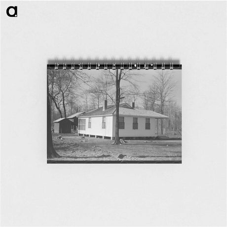アートメモ帳-Typical House, Chicot Farms
 - ラッセル リー Memo.