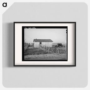 アートポスター-House in Bull Tract
 - ラッセル リー Poster.