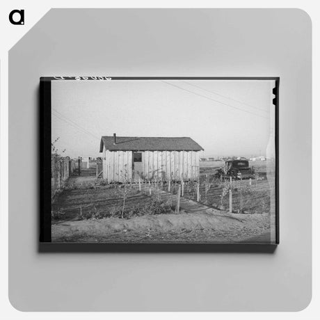 アートパネル-House in Bull Tract
 - ラッセル リー Canvas.