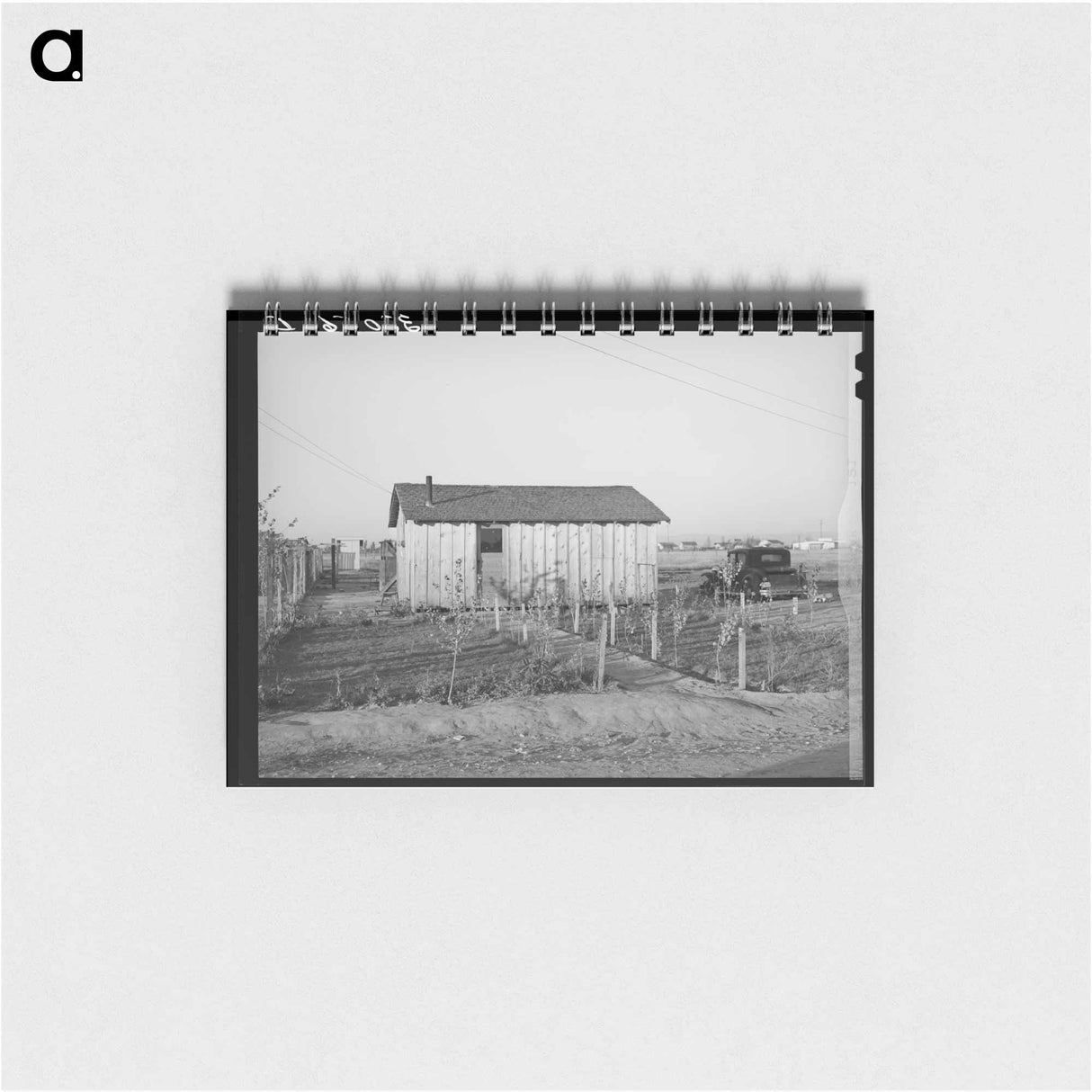 アートメモ帳-House in Bull Tract
 - ラッセル リー Memo.