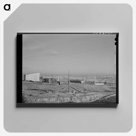 アートパネル-Black Canyon Farm
 - ラッセル リー Canvas.