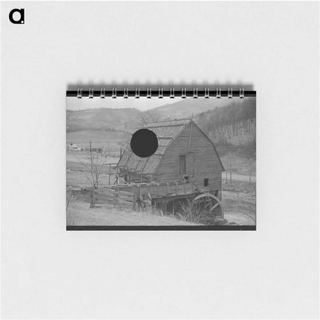 アートメモ帳-Gristmill Detail
 - ラッセル リー Memo.