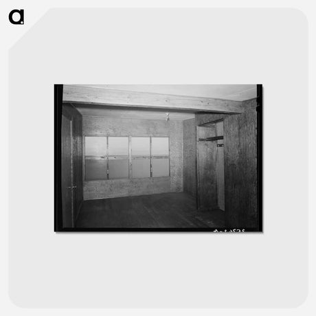 アートポストカード-Migrant Worker's Bedroom and Closet
 - ラッセル リー Postcard.