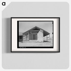 アートポスター-Walking X Ranch House
 - ラッセル リー Poster.