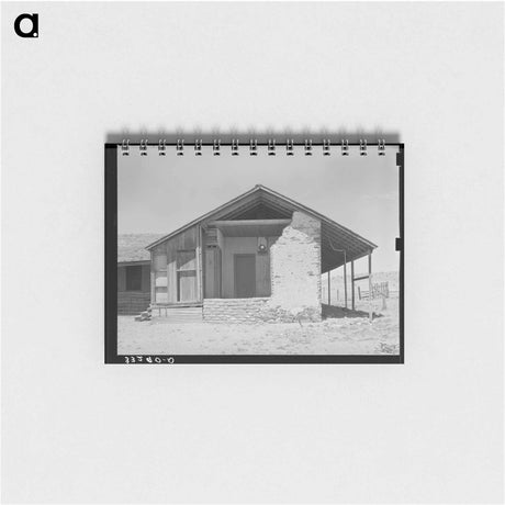 アートメモ帳-Walking X Ranch House
 - ラッセル リー Memo.