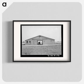 アートポスター-Barn near Sikeston, Missouri
 - ラッセル リー Poster.