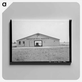 アートパネル-Barn near Sikeston, Missouri
 - ラッセル リー Canvas.