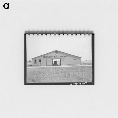 アートメモ帳-Barn near Sikeston, Missouri
 - ラッセル リー Memo.
