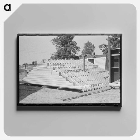アートパネル-Gable End Panels
 - ラッセル リー Canvas.