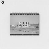 アートメモ帳-Jersey Homesteads House
 - ラッセル リー Memo.