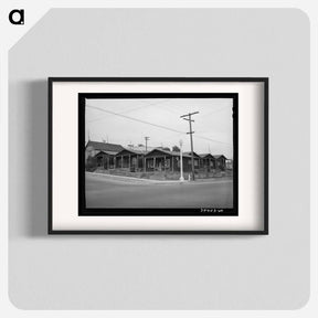 アートポスター-Mexican Houses, San Diego
 - ラッセル リー Poster.