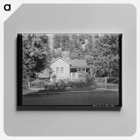 アートパネル-Ouray Cottage
 - ラッセル リー Canvas.
