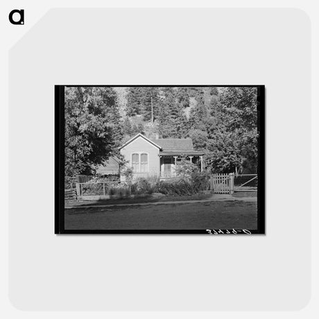 アートポストカード-Ouray Cottage
 - ラッセル リー Postcard.