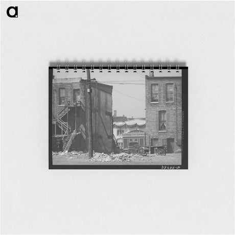 アートメモ帳-Apartment Houses and Funeral Parlor
 - ラッセル リー Memo.
