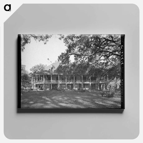 アートパネル-Old Plantation Balcony
 - ラッセル リー Canvas.