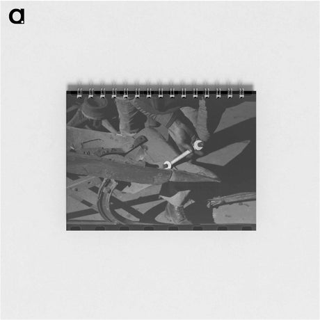 アートメモ帳-Blacksmith's Helper and Plow
 - ラッセル リー Memo.