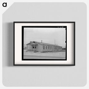 アートポスター-Church, Crane, Texas
 - ラッセル リー Poster.