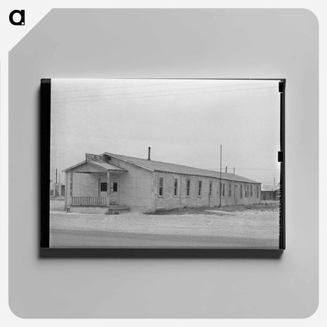 アートパネル-Church, Crane, Texas
 - ラッセル リー Canvas.