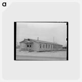 アートポストカード-Church, Crane, Texas
 - ラッセル リー Postcard.