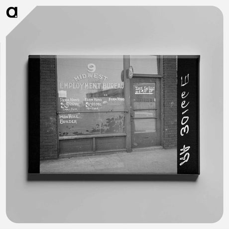 アートパネル-Window in Minneapolis
 - ラッセル リー Canvas.
