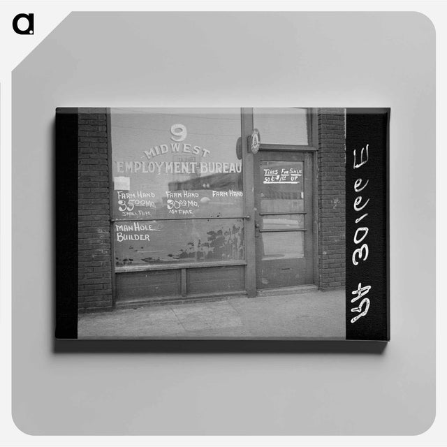 アートパネル-Window in Minneapolis
 - ラッセル リー Canvas.