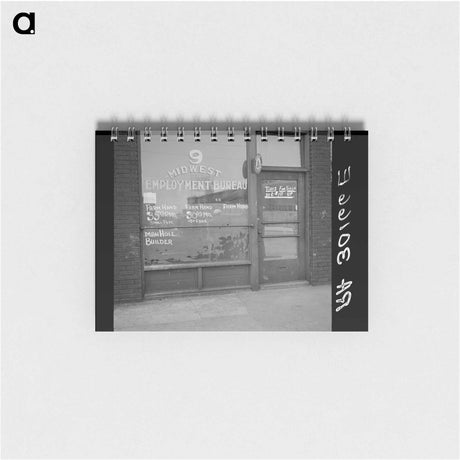 アートメモ帳-Window in Minneapolis
 - ラッセル リー Memo.