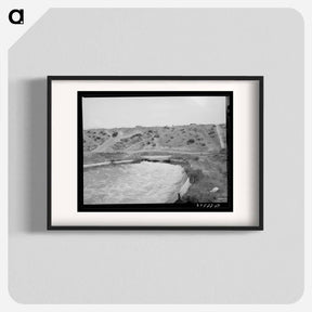 アートポスター-Deer Flat Reservoir Irrigation
 - ラッセル リー Poster.