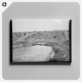 アートパネル-Deer Flat Reservoir Irrigation
 - ラッセル リー Canvas.
