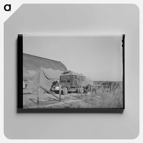 アートパネル-FSA Mobile Camp Arrival
 - ラッセル リー Canvas.