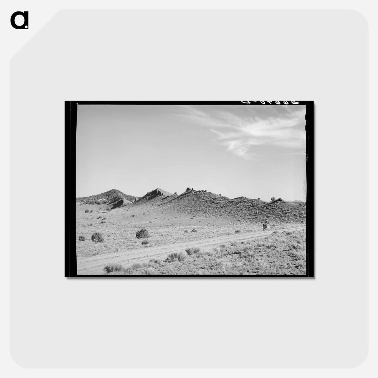アートポストカード-Dike near Pie Town
 - ラッセル リー Postcard.