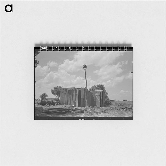 アートメモ帳-Shed of Sharecropper
 - ラッセル リー Memo.