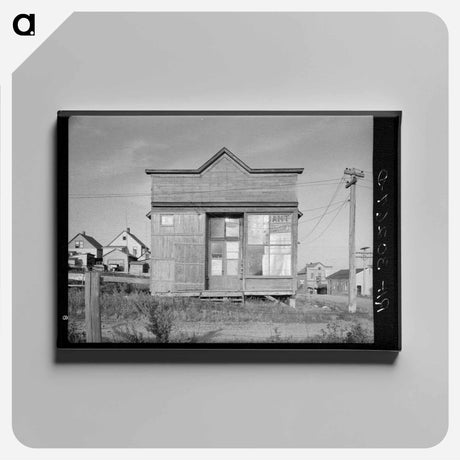 アートパネル-Abandoned Saloon, Winton
 - ラッセル リー Canvas.