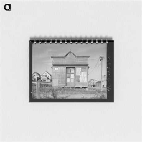 アートメモ帳-Abandoned Saloon, Winton
 - ラッセル リー Memo.