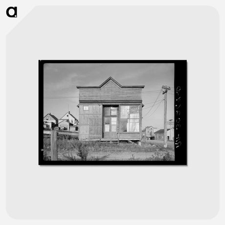 アートポストカード-Abandoned Saloon, Winton
 - ラッセル リー Postcard.